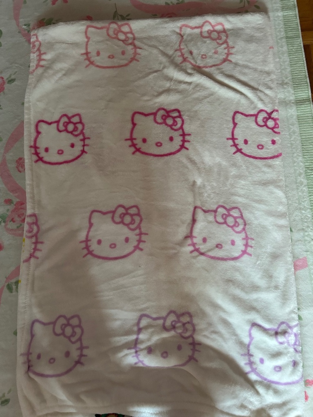 Hello Kitty Rainbow Blanket
